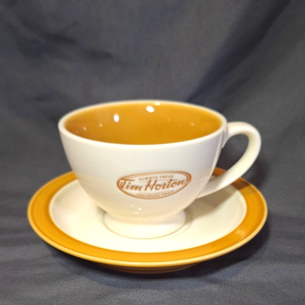 Tim Hortons Tea Cup & Saucer Canada